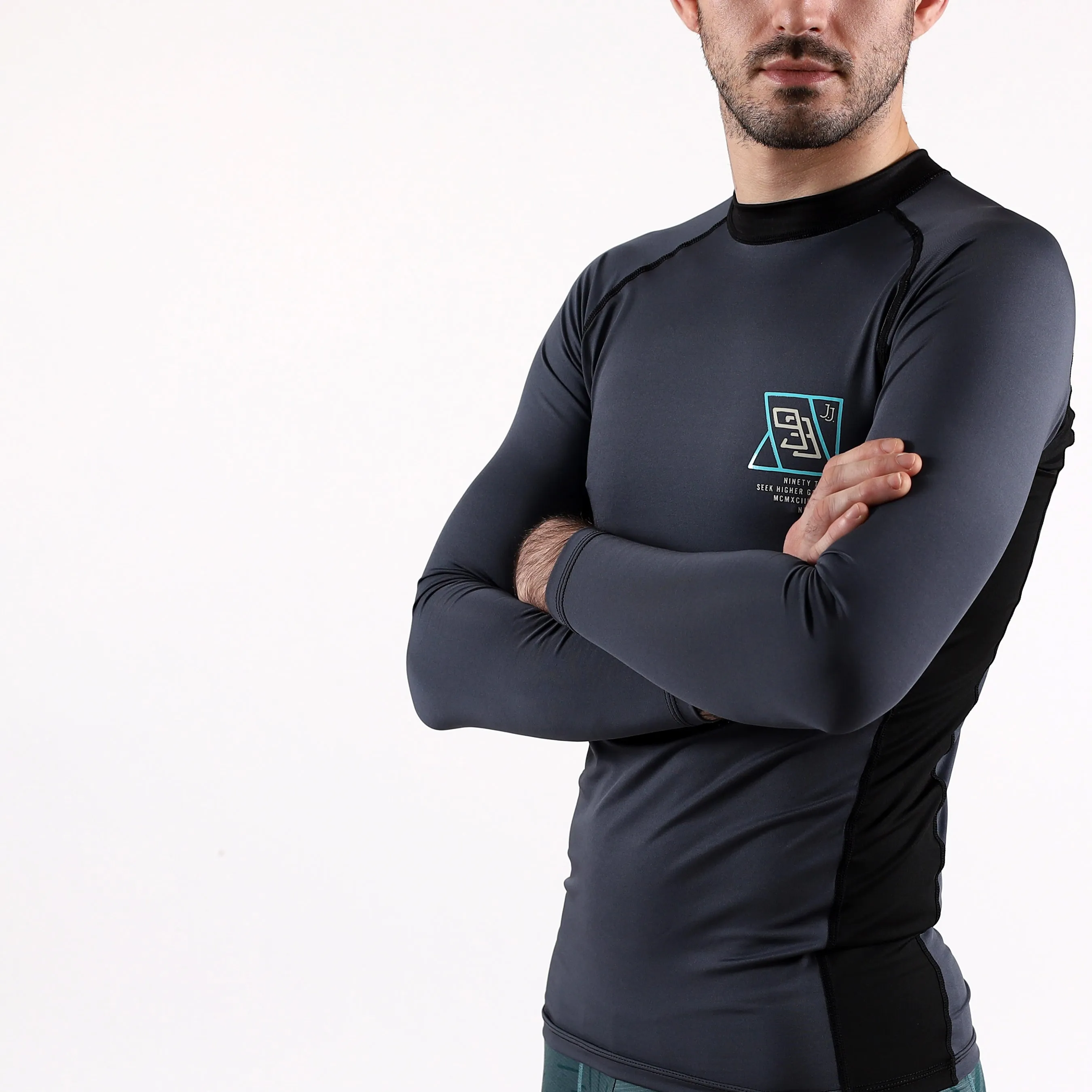 Standard Issue LS Rash Guards 2-PACK (Sage Green, Slate Grey) (WHOLESALE)