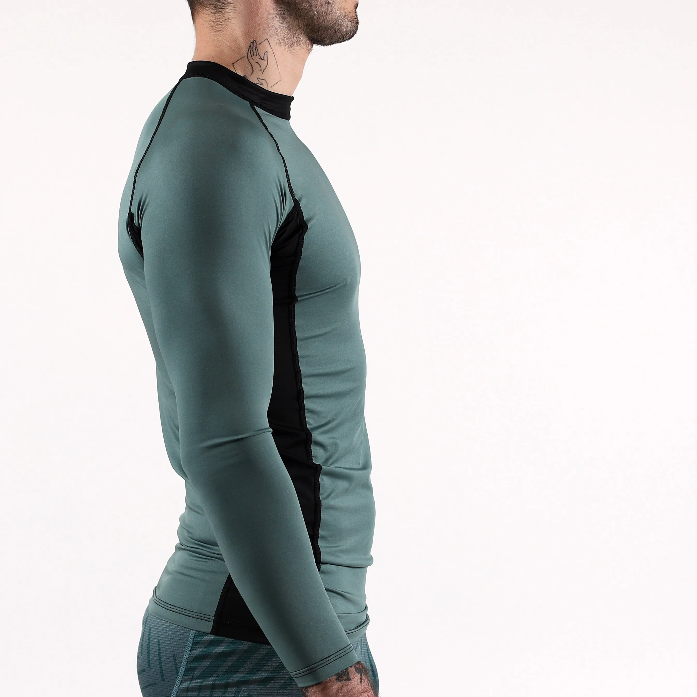 Standard Issue LS Rash Guards 2-PACK (Sage Green, Slate Grey) (WHOLESALE)