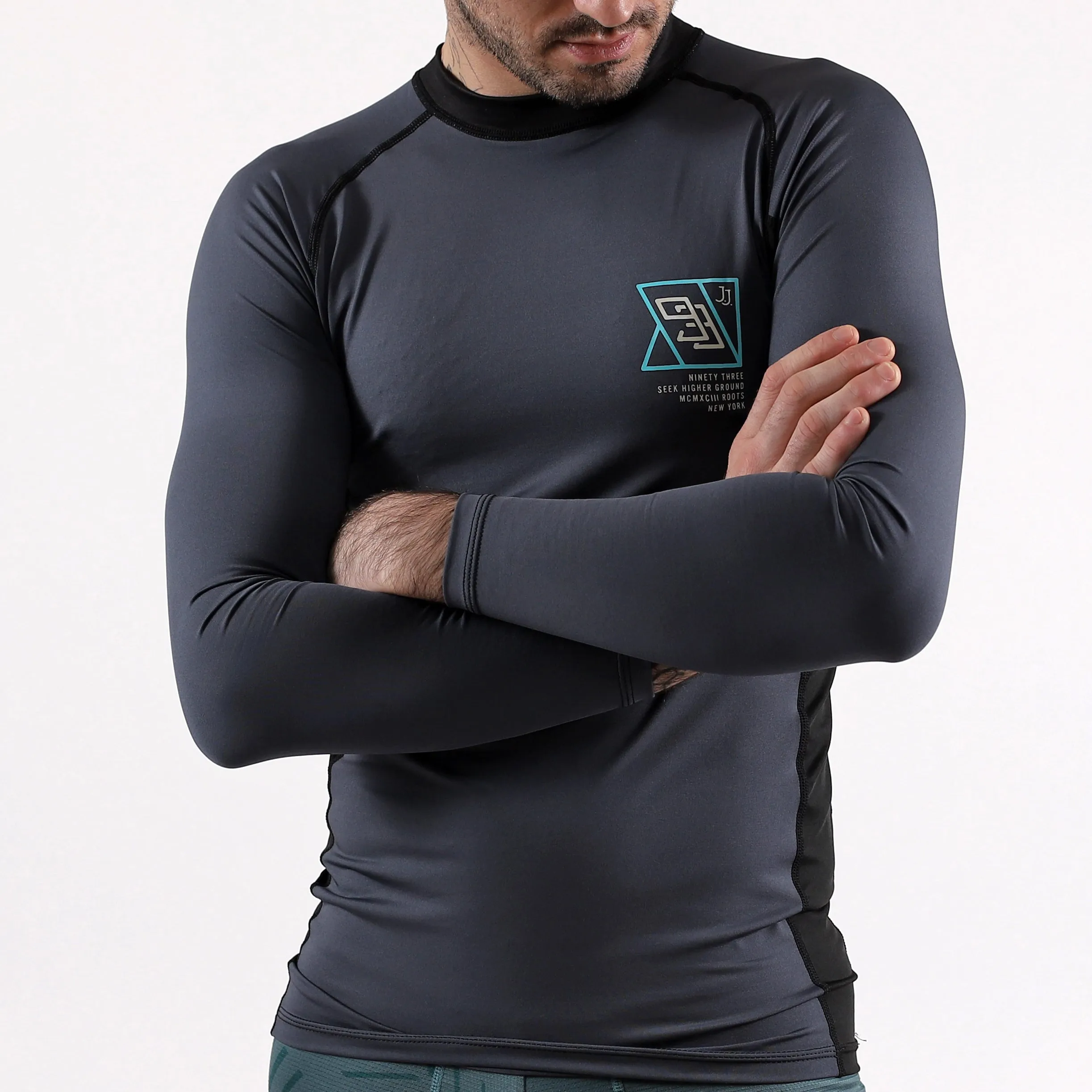Standard Issue LS Rash Guards 2-PACK (Sage Green, Slate Grey) (WHOLESALE)