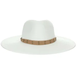 Studded Band Wide Brim Safari Hat  - Scala Hats