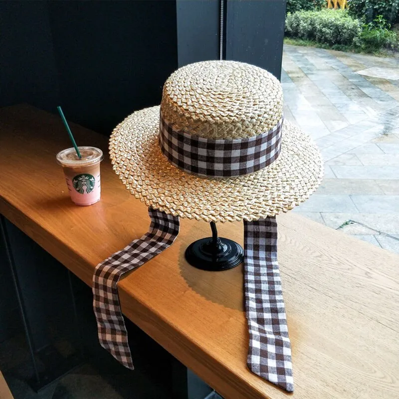 summer tops for women 2021 visor hats for gril New Raffia hat summer