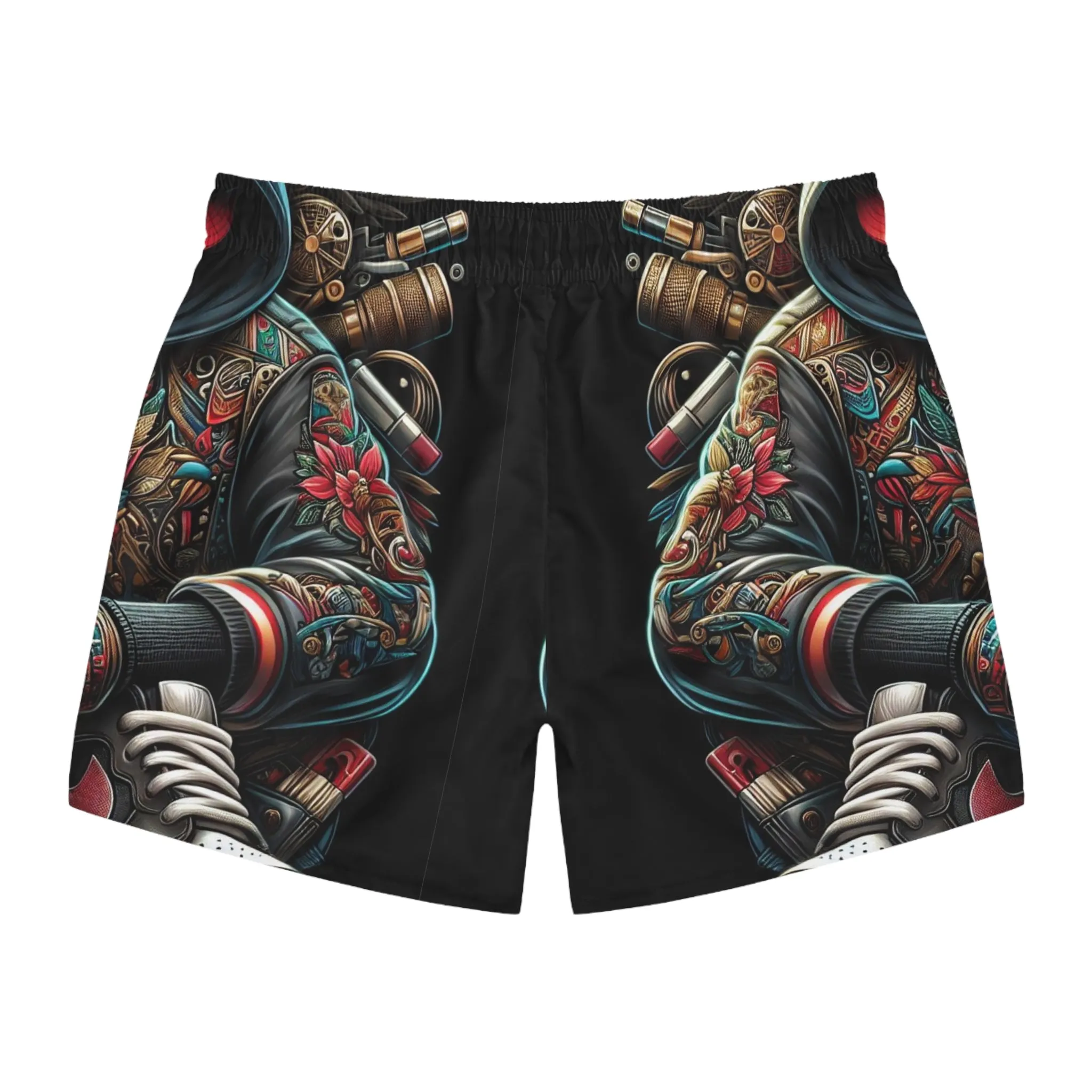 TrendPop Creations Custom Designed Men's Swim Trunks (AOP)