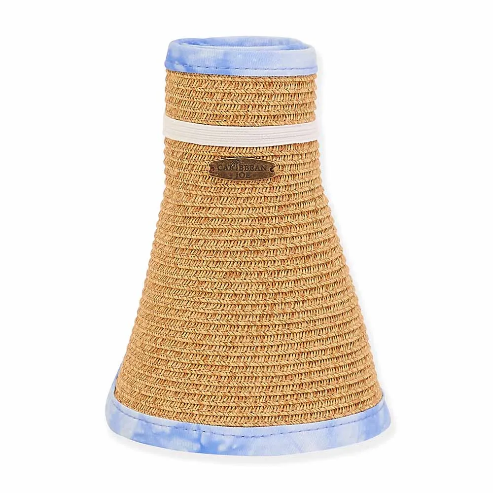 Tropical Trim Wrap Around Visor Hat - Sun 'N' Sand Hats