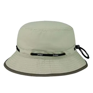 Water Repellent Bucket Hat with Adjustable Toggle - Juniper UV Hats