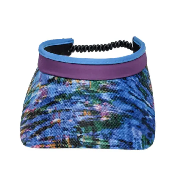 Waterfall Coil Lace Sun Visor - GloveIt® Golf Hats