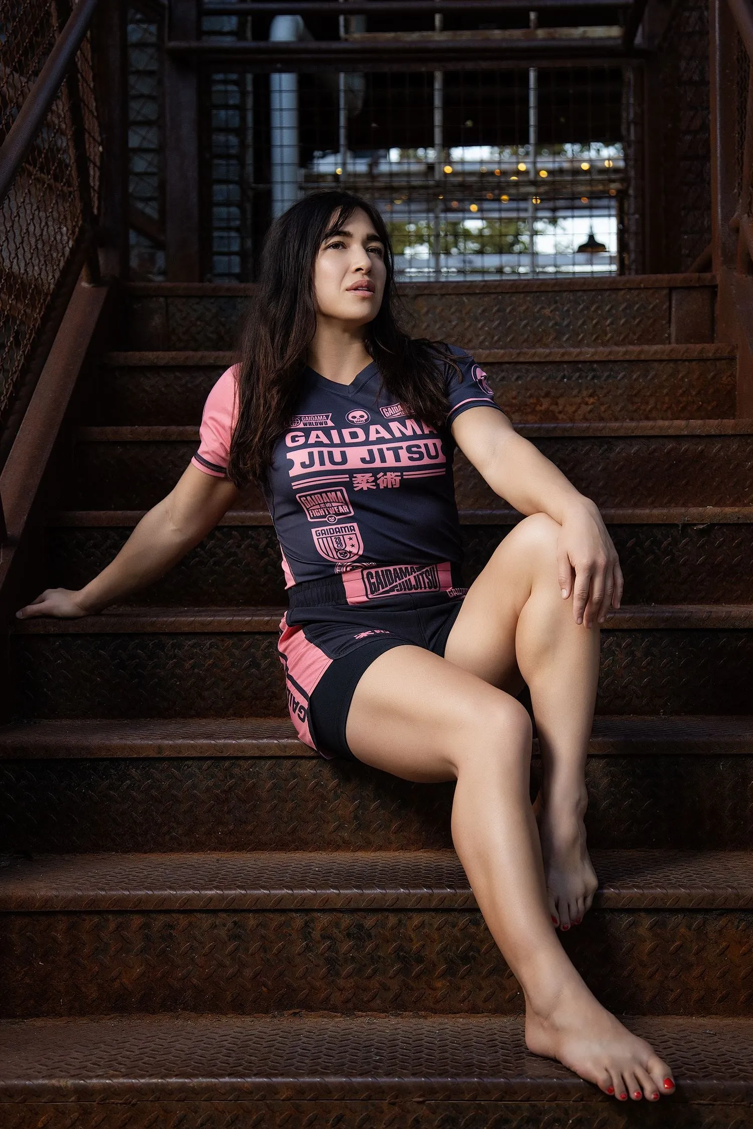 Women's G Team Art Wear Jiu Jitsu Rashguard - Short Sleeve