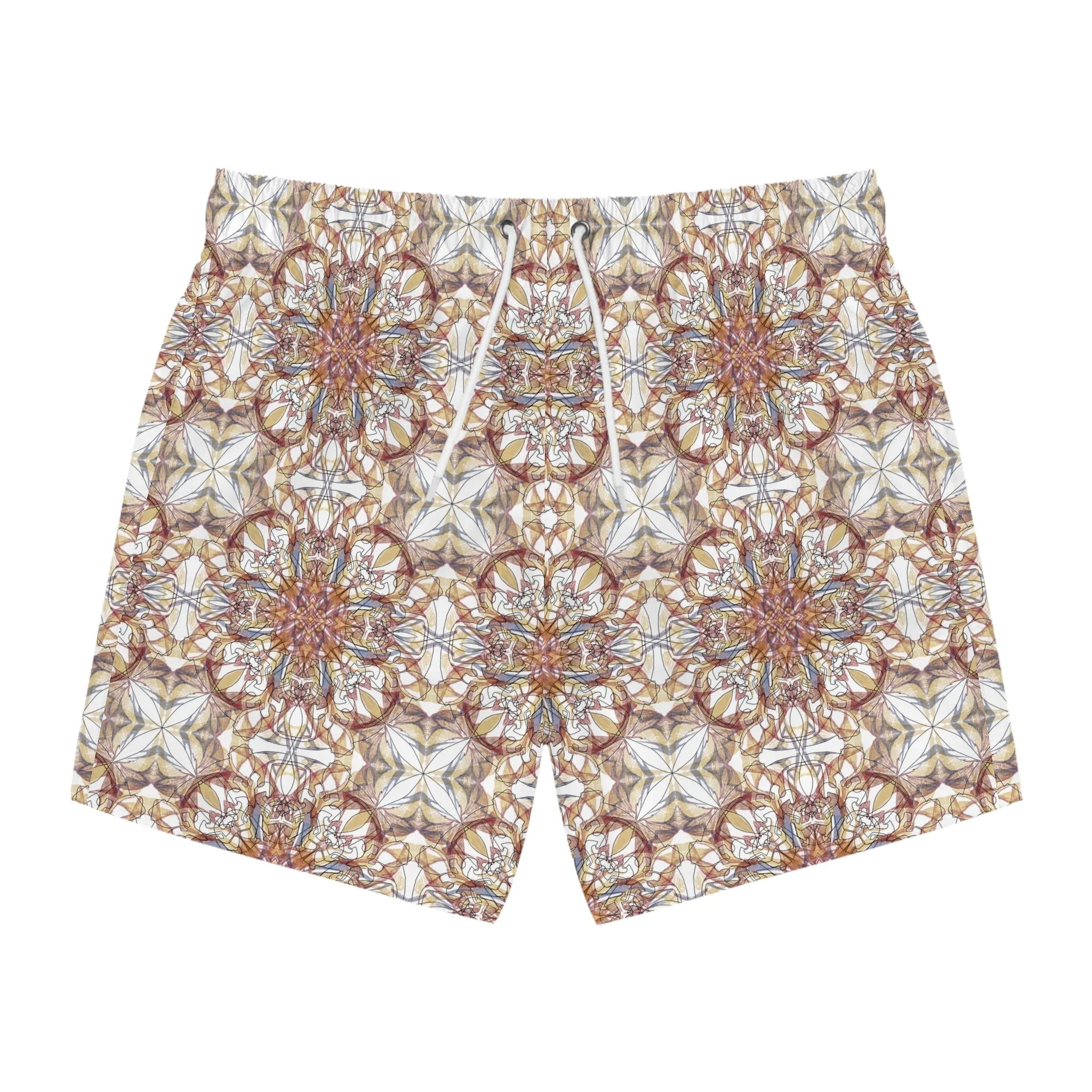 “Woodwork” - Swim Trunks by Artist David Hilborn