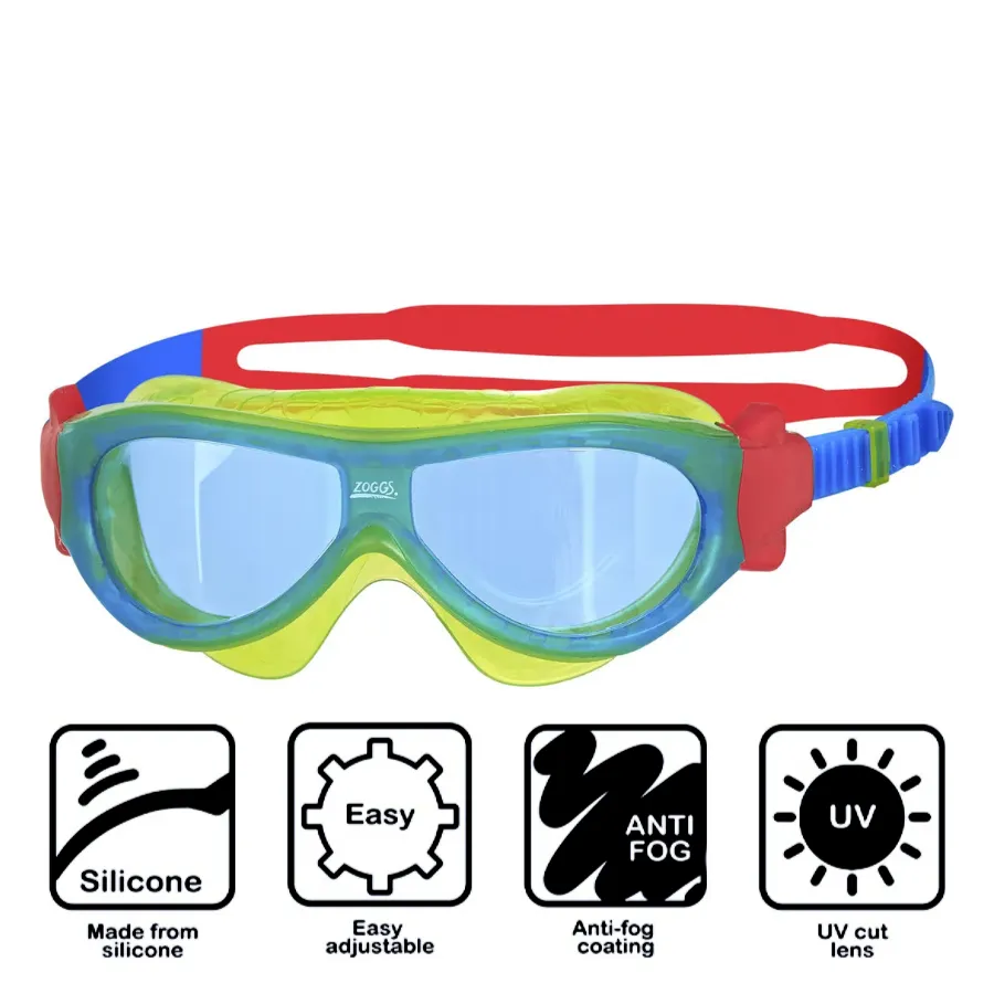 Zoggs Phantom Kids Mask <6 Yrs Z308550 - Blue/ Green